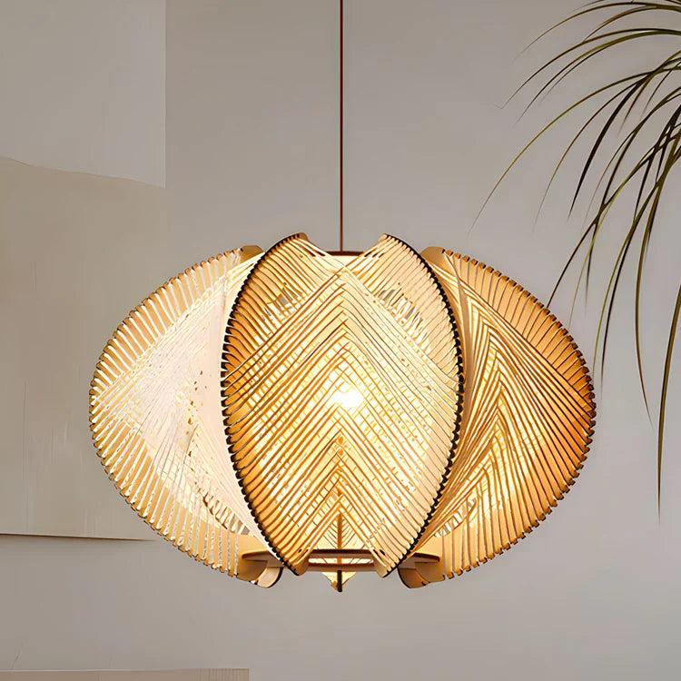 Handgefertigte Pendelleuchte aus Holz | Lignum