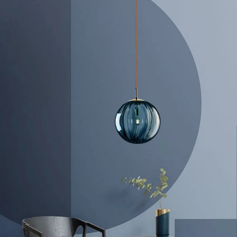 Glas Pendelleuchte mehrere Farben | Vitrum