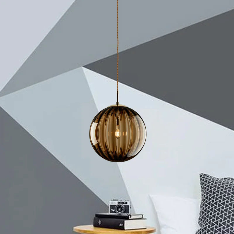 Glas Pendelleuchte mehrere Farben | Vitrum