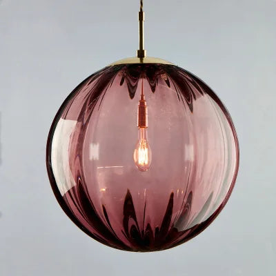 Glas Pendelleuchte mehrere Farben | Vitrum