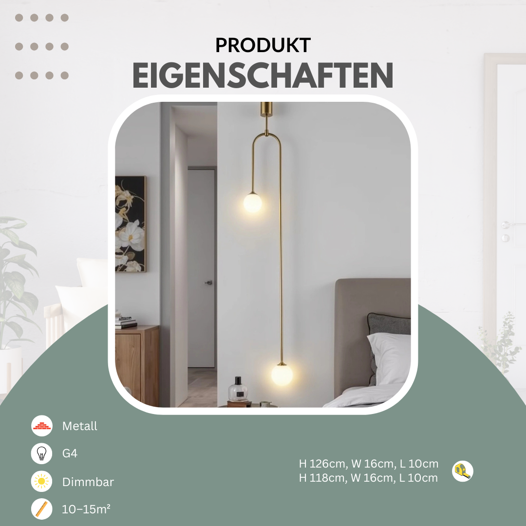 Pendelleuchte Schlafzimmer Modern-Klassisch | Aurum