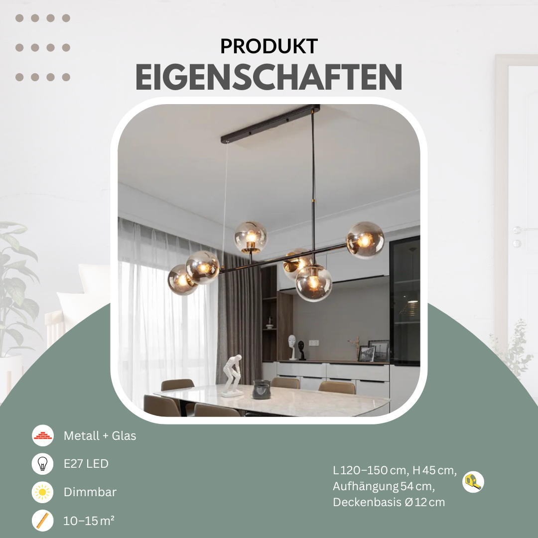 Pendelleuchte esstisch, Modern | Convexum