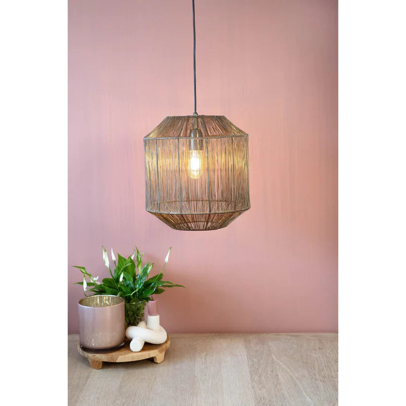 Pendelleuchte SENNA antike Bronze