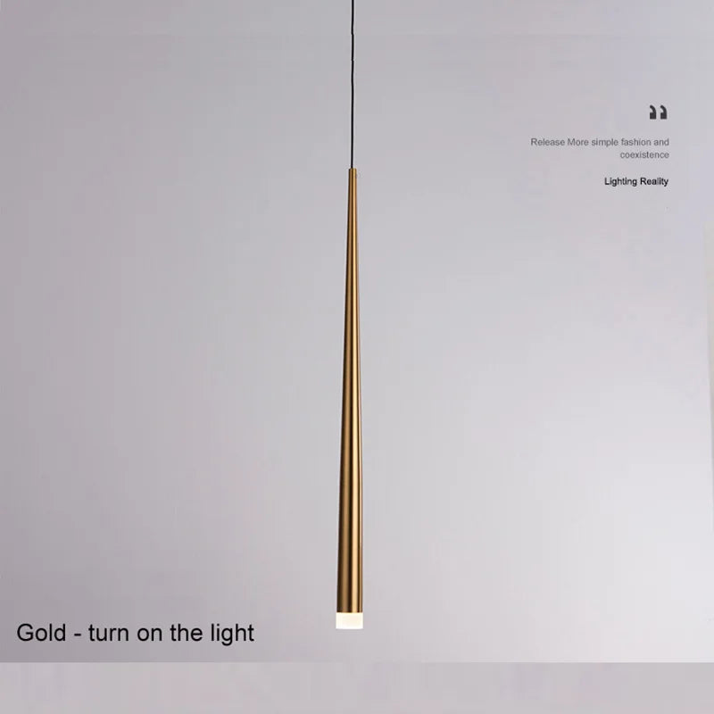 Minimalistische Pendelleuchte für mehrere Räume | Gnistør