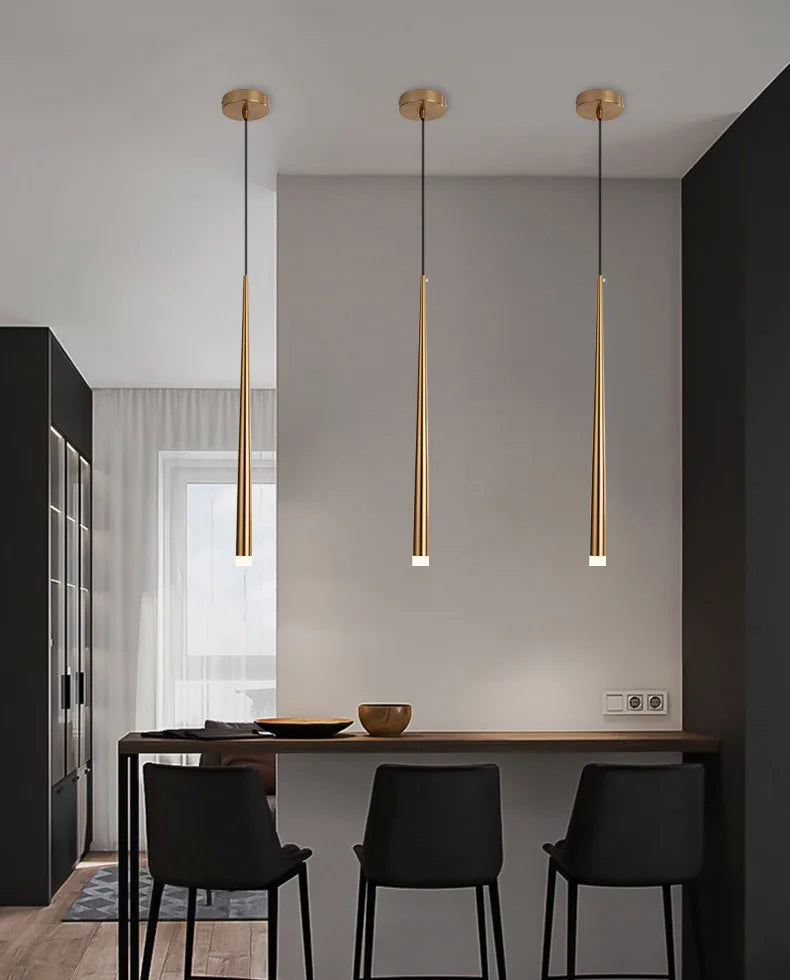 Minimalistische Pendelleuchte für mehrere Räume | Gnistør