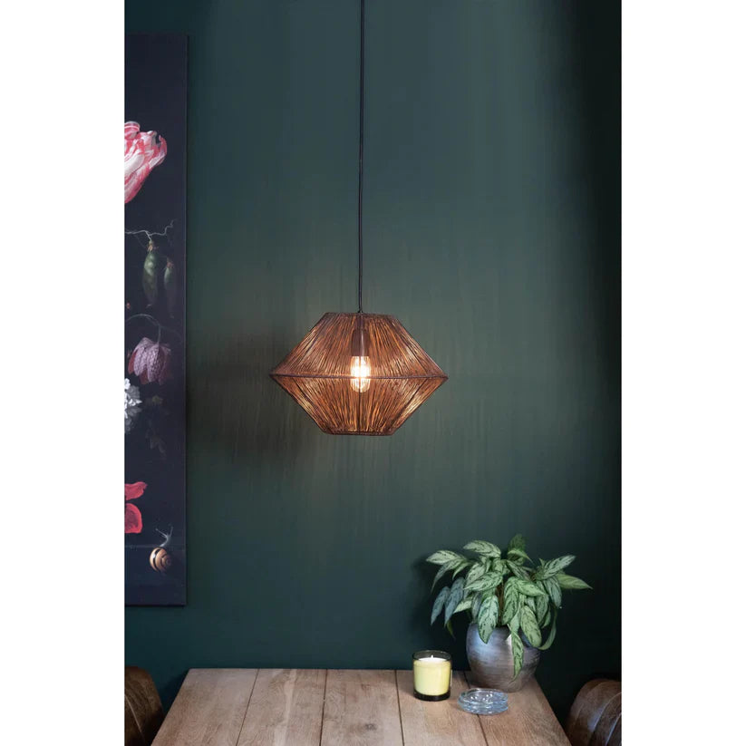 Pendelleuchte CHARLY in antikem Bronze