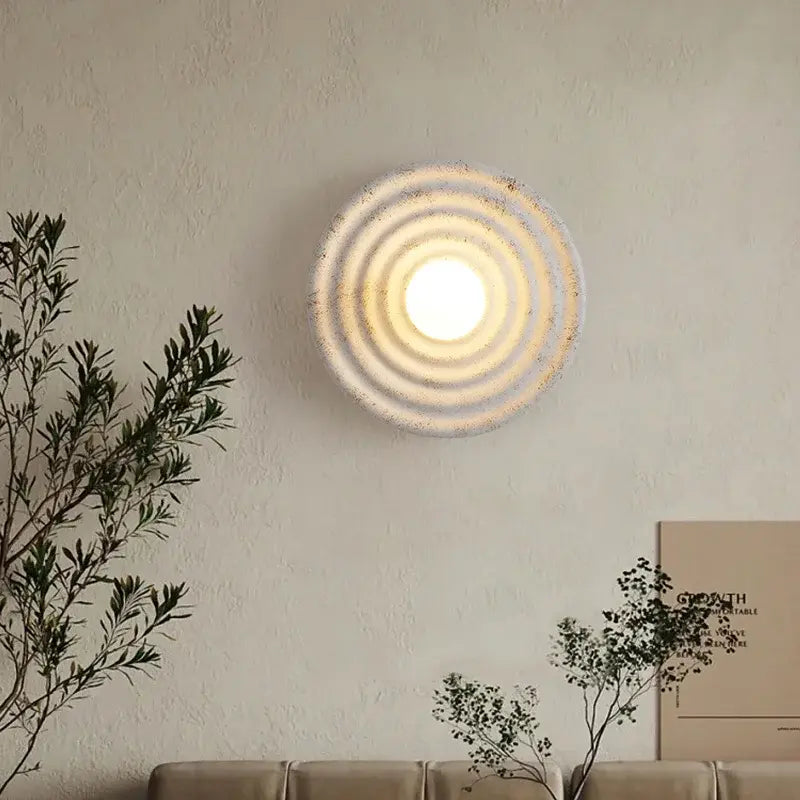 Rustikale Wandleuchte, Marmoroptik | Rustica