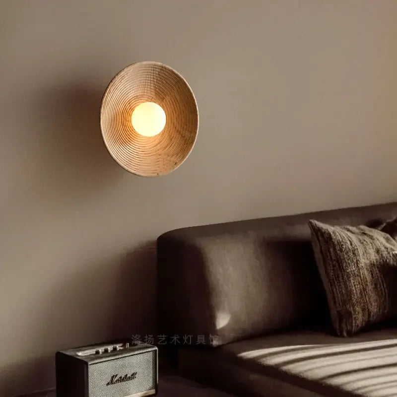 Rustikale Wandleuchte Holz | Rustica