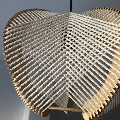 Handgefertigte Pendelleuchte aus Holz | Lignum