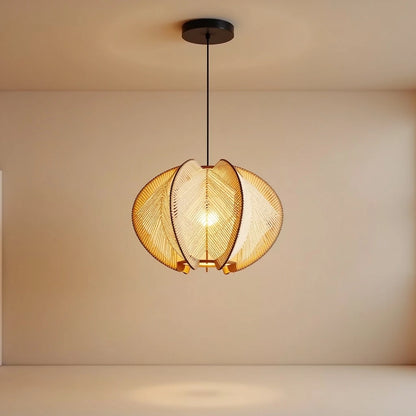 Handgefertigte Pendelleuchte aus Holz | Lignum