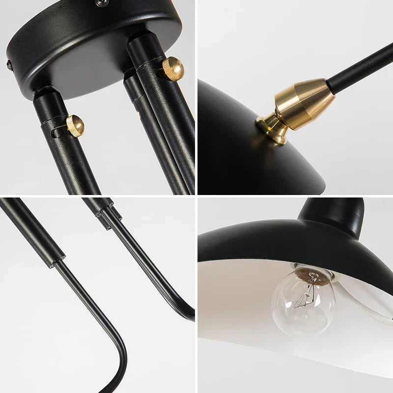 Schwarze Deckenlampe, Modernes Design | Glød