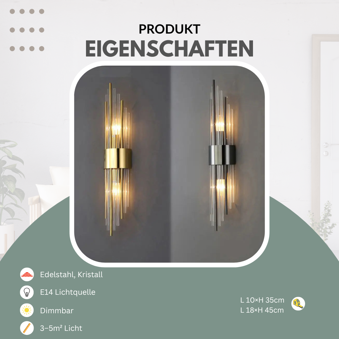Wandleuchte Design | Aurum
