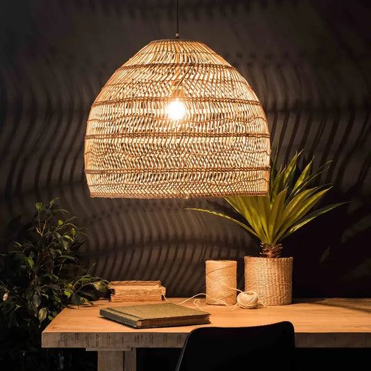 Rattan Pendelleuchte, Pendelleuchte Wohnzimmer, pendelleuchte Esstisch, pendelleuchte Esszimmer, Pendelleuchte schlafzimmer