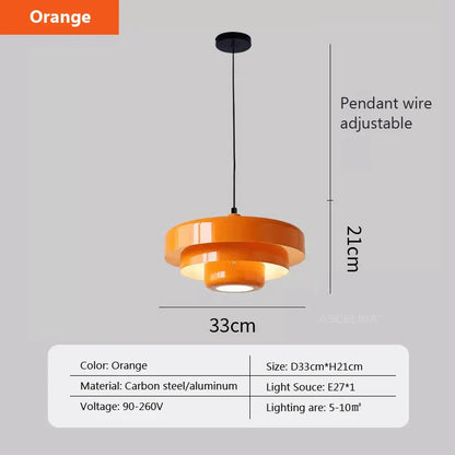 Retro Pendelleuchte in vielen Farben | Fårverig