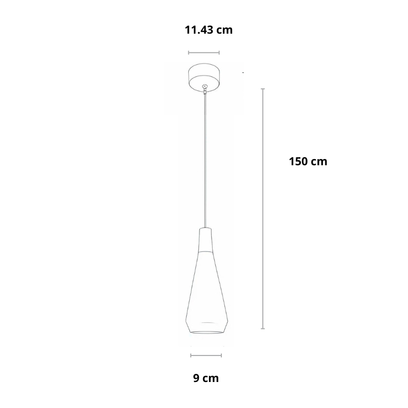 Metal Lampe mit drehbarem Lampenschirm | Luminara
