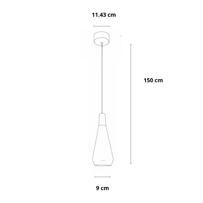 Metal Lampe mit drehbarem Lampenschirm | Luminara