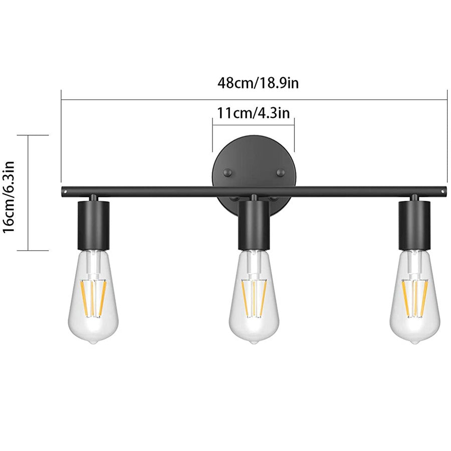 Wandleuchte Industrial, wandlampe schwarz industrial, wandleuchte wohnzimmer, wandleuchte innen schwarz, wandleuchte schwarz, wandleuchte schlafzimmer bett, wandleuchte badezimmer, wandleuchte Küche