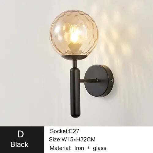 Wandleuchte glas, Wandleuchte Schwarz, Wandeuchte Gold, Wandleuchte modern, Wandleuchte schlafzimmer