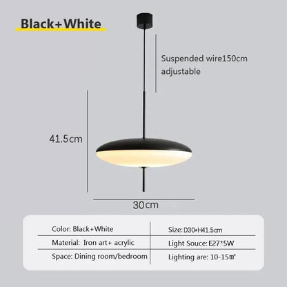 Moderne ovale Pendelleuchte | Recte