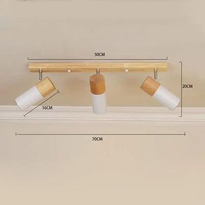 Deckenleuchte mit Holz | Lignum