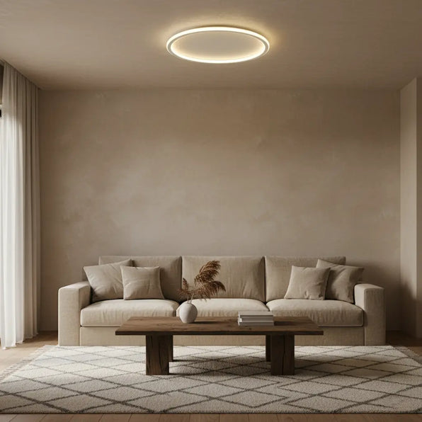 Deckenleuchte Design, Deckenleuchte weiß, Deckenleuchte rund, Deckenleuchte modern, Deckenleuchte Wohnzimmer
