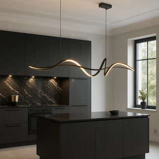 Hängelampe Kücheninsel, Hängelampe Design, Hängelampe Glas, Hängelampe modern, Hängelampe schwarz
