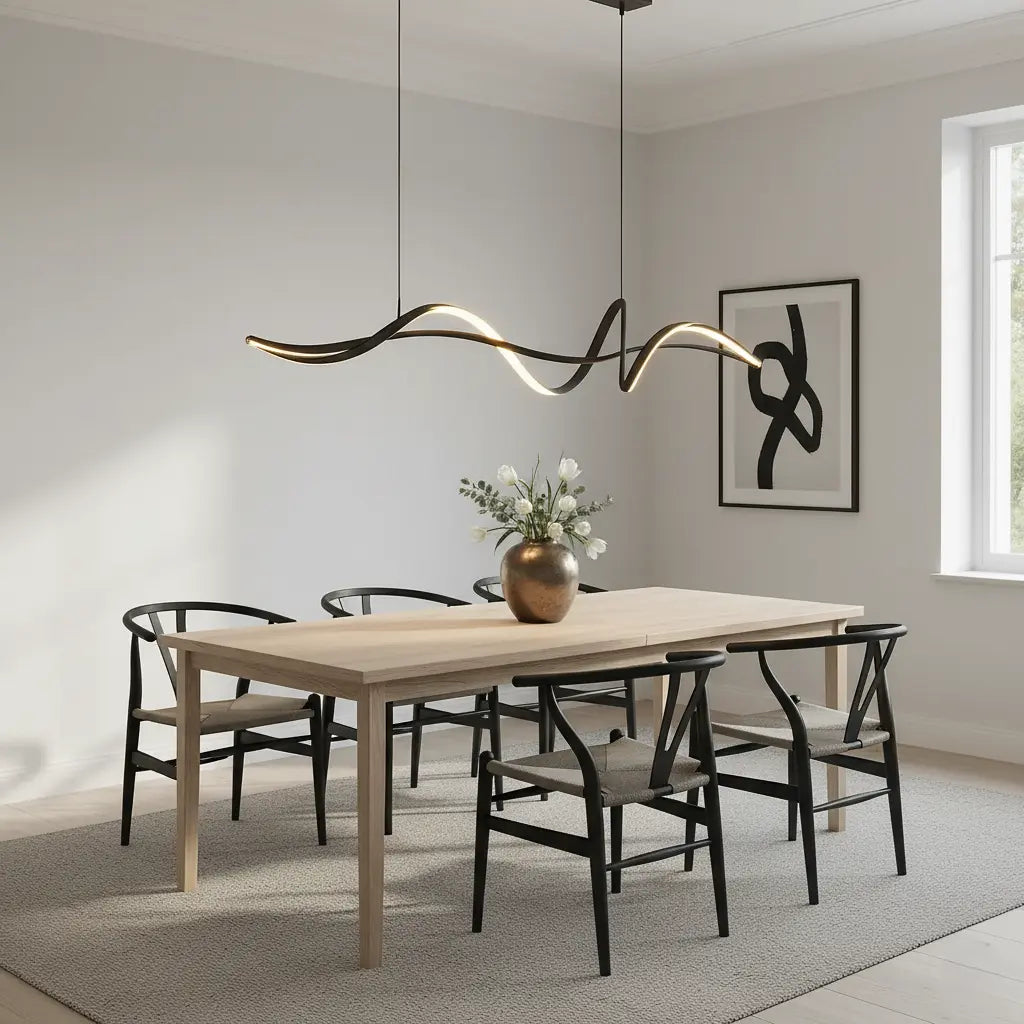 Hängelampe Kücheninsel, Hängelampe Design, Hängelampe Glas, Hängelampe modern, Hängelampe schwarz
