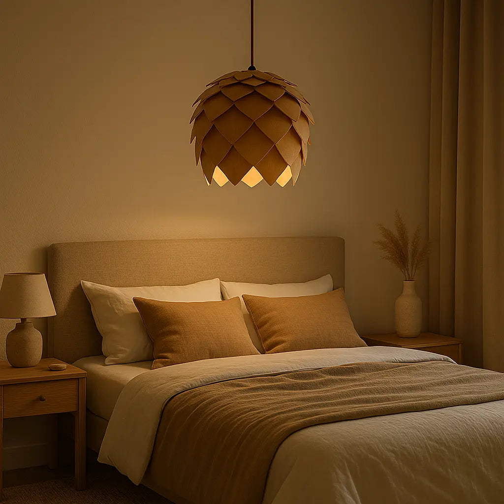 Pendelleuchten aus Holz Eiche Lampe | Lignum